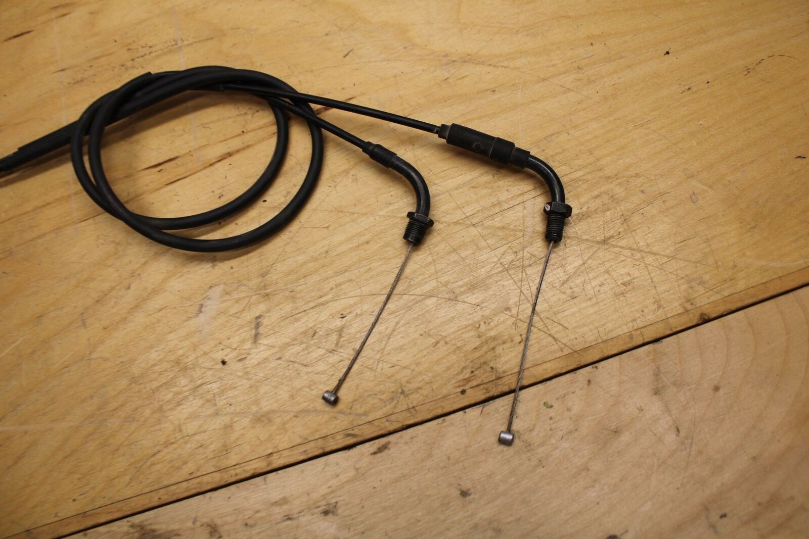13-15 HONDA CBR500R THROTTLE CABLES LINES 17910-MGZ-J01 17920-MGZ-J01 BB315