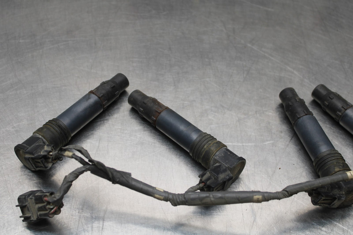 06 KAWASAKI Z750 IGNITION COILS COIL SPARK PLUG CAPS BB837