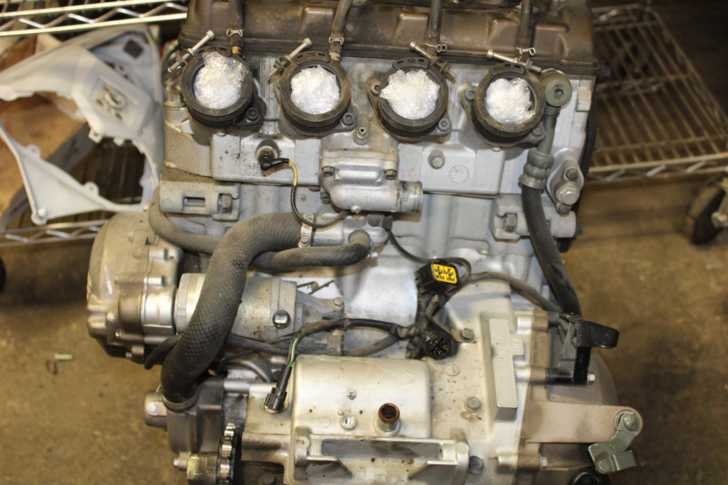 00-02 KAWASAKI NINJA ZX6R ENGINE MOTOR BB750