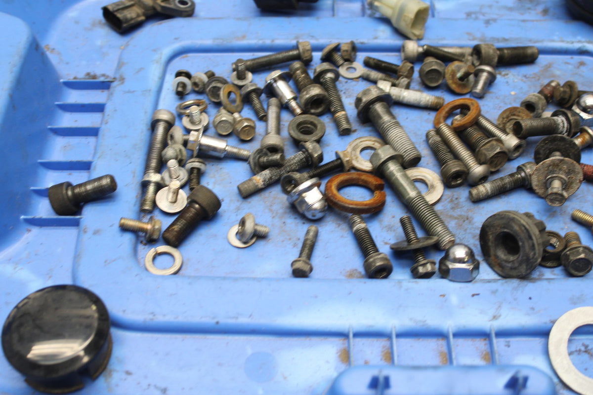 03 KAWASAKI VULCAN 1600 MOUNTING BOLTS HARDWARE SCREWS BB865