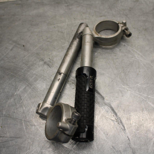 2008 Suzuki GSXR1000 CLIP ON ONS HANDLEBARS PAIR SET 56111-21H00 BB519