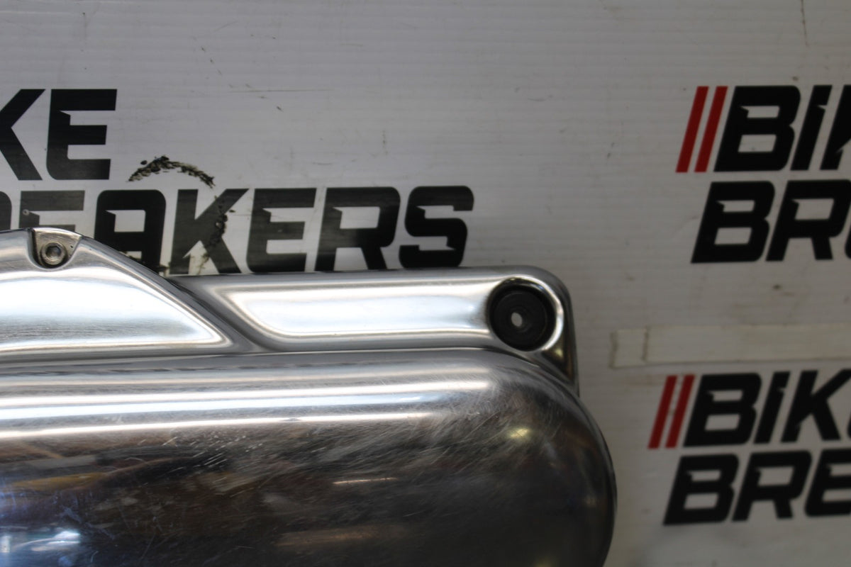 08 YAMAHA V STAR 1100 XVS1100AW CLASSIC ENGINE SIDE COVER PANEL BB916