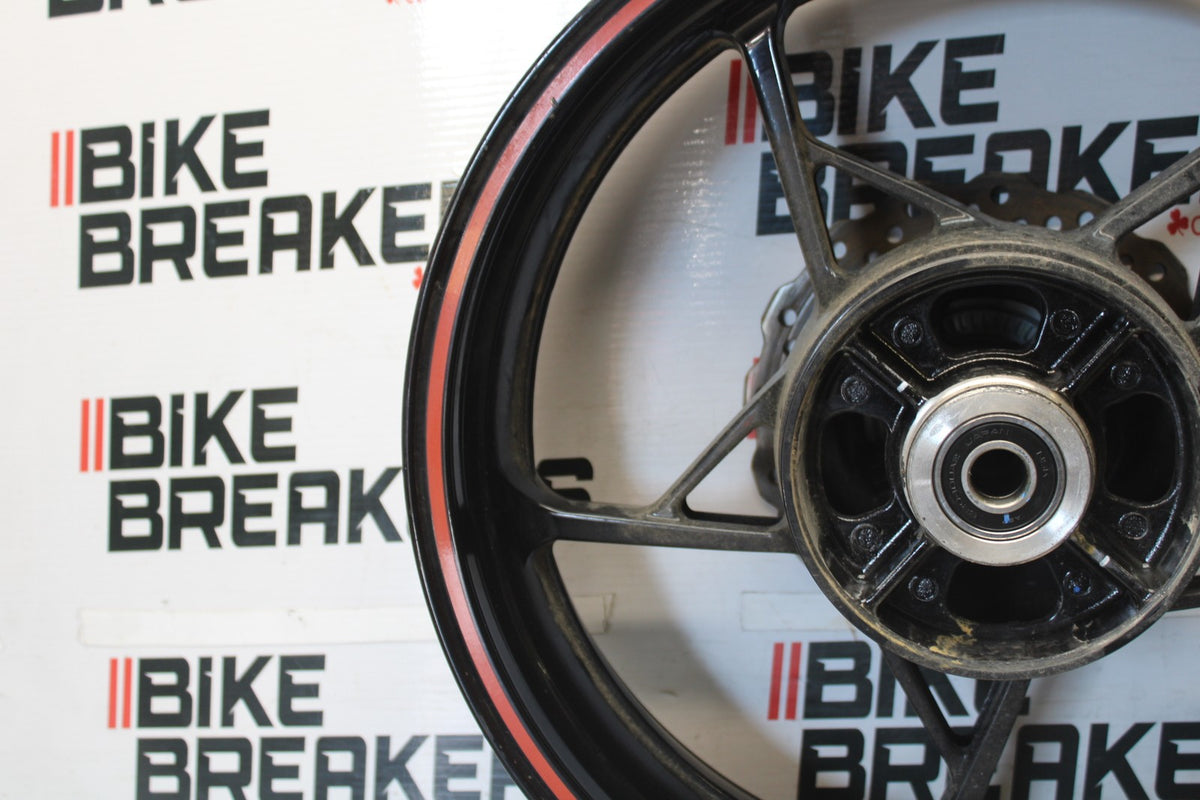 23 KAWASAKI NINJA 650 EX650 REAR WHEEL BACK RIM & ROTOR BB920