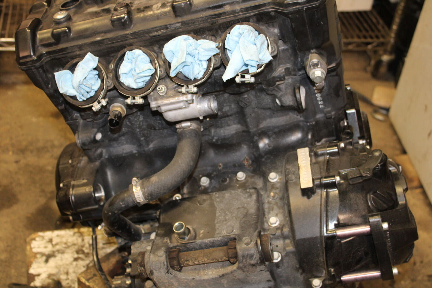 12-13 KAWASAKI Z1000 ENGINE MOTOR BB743