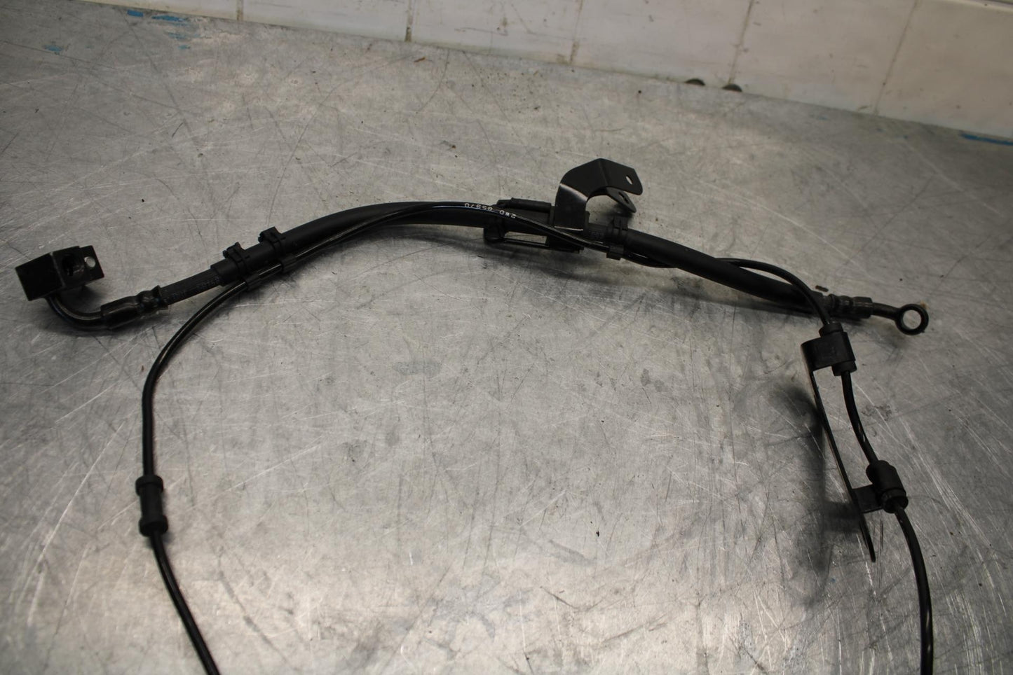 17-18 YAMAHA YZF R3 FRONT ABS BRAKE SENSOR W BRAKE LINE  BB438