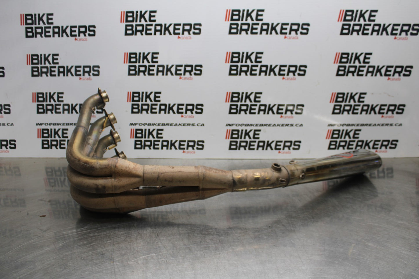 08 KAWASAKI NINJA ZX10R BROCKS FULL EXHAUST SYSTEM HEADERS PIPE MUFFLER BB201