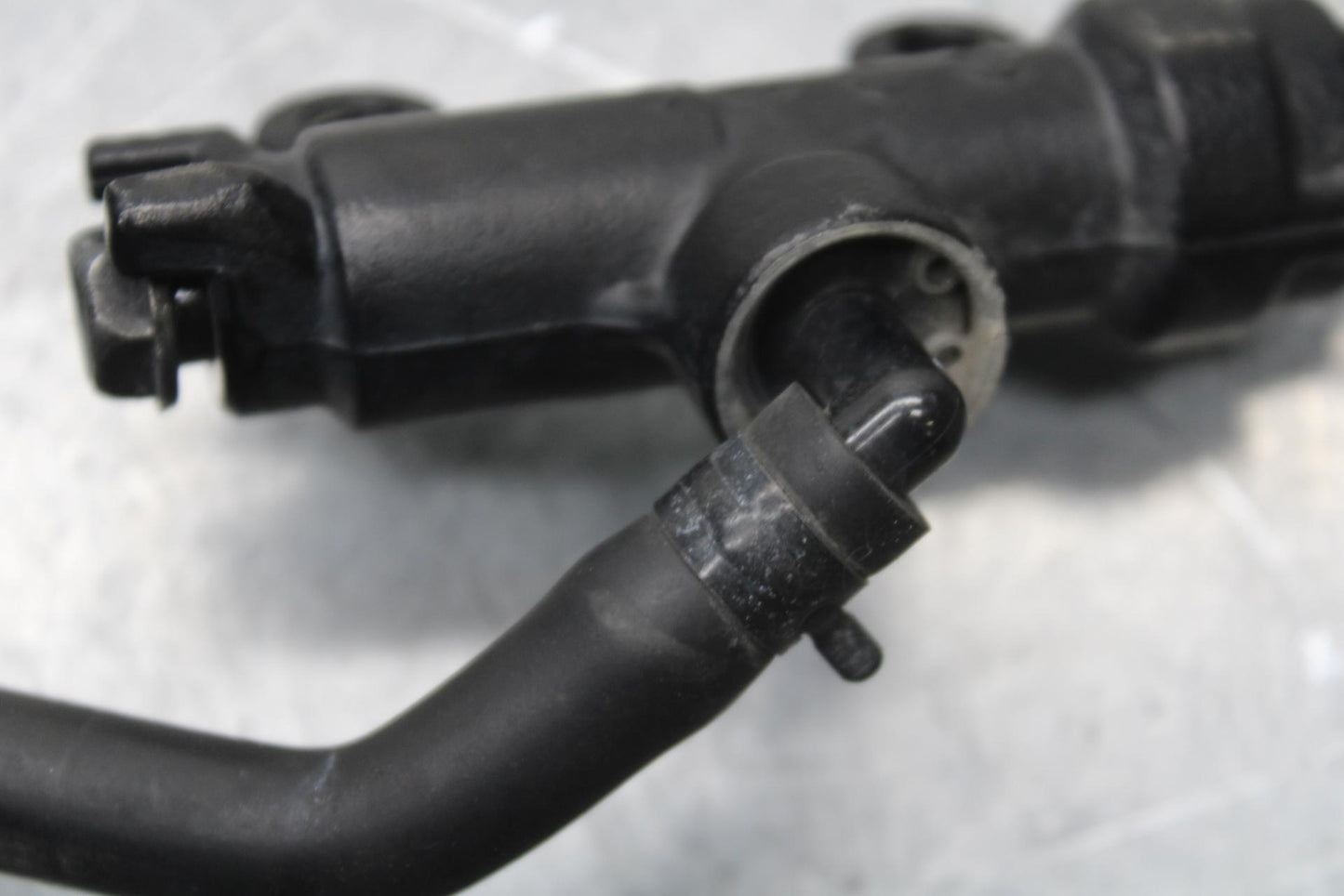 09-12 KAWASAKI NINJA ZX6R REAR BACK BRAKE MASTER CYLINDER W RESERVOIR BB640