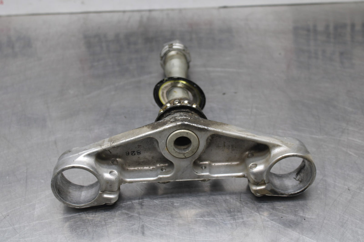 08-09 YAMAHA YZF R6S FRONT FORKS CLAMP LOWER TRIPLE TREE STEM BB796