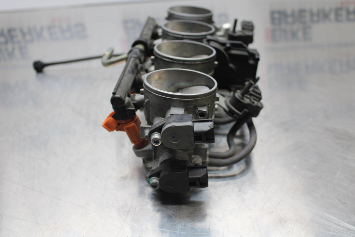 13-17 KAWASAKI NINJA ZX6R ZX636 ABS MAIN FUEL INJECTORS / THROTTLE BODIES BB143