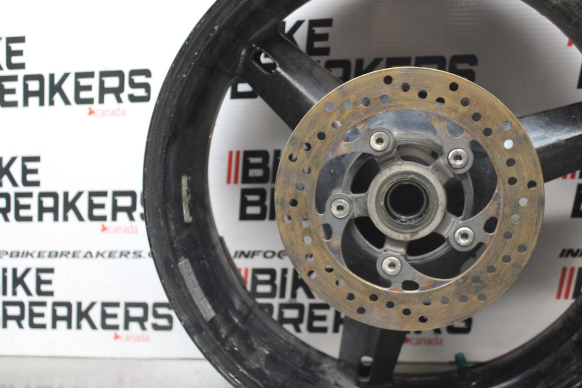 04-05 SUZUKI GSXR600 REAR WHEEL BACK RIM & ROTOR BB792