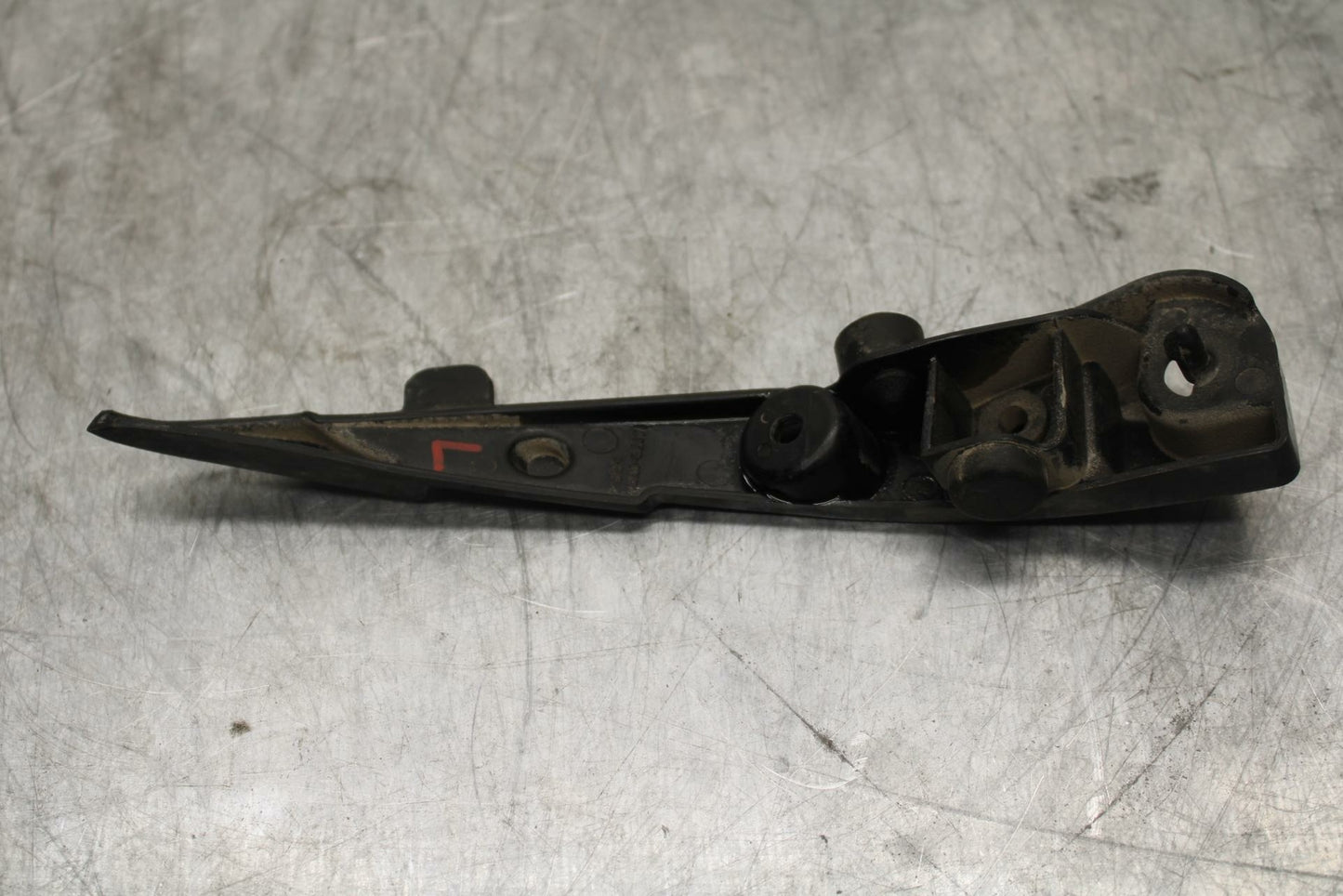 19-20 KAWASAKI NINJA ZX6R LEFT UPPER FAIRING MIRROR GAUGES STAY BRACKET