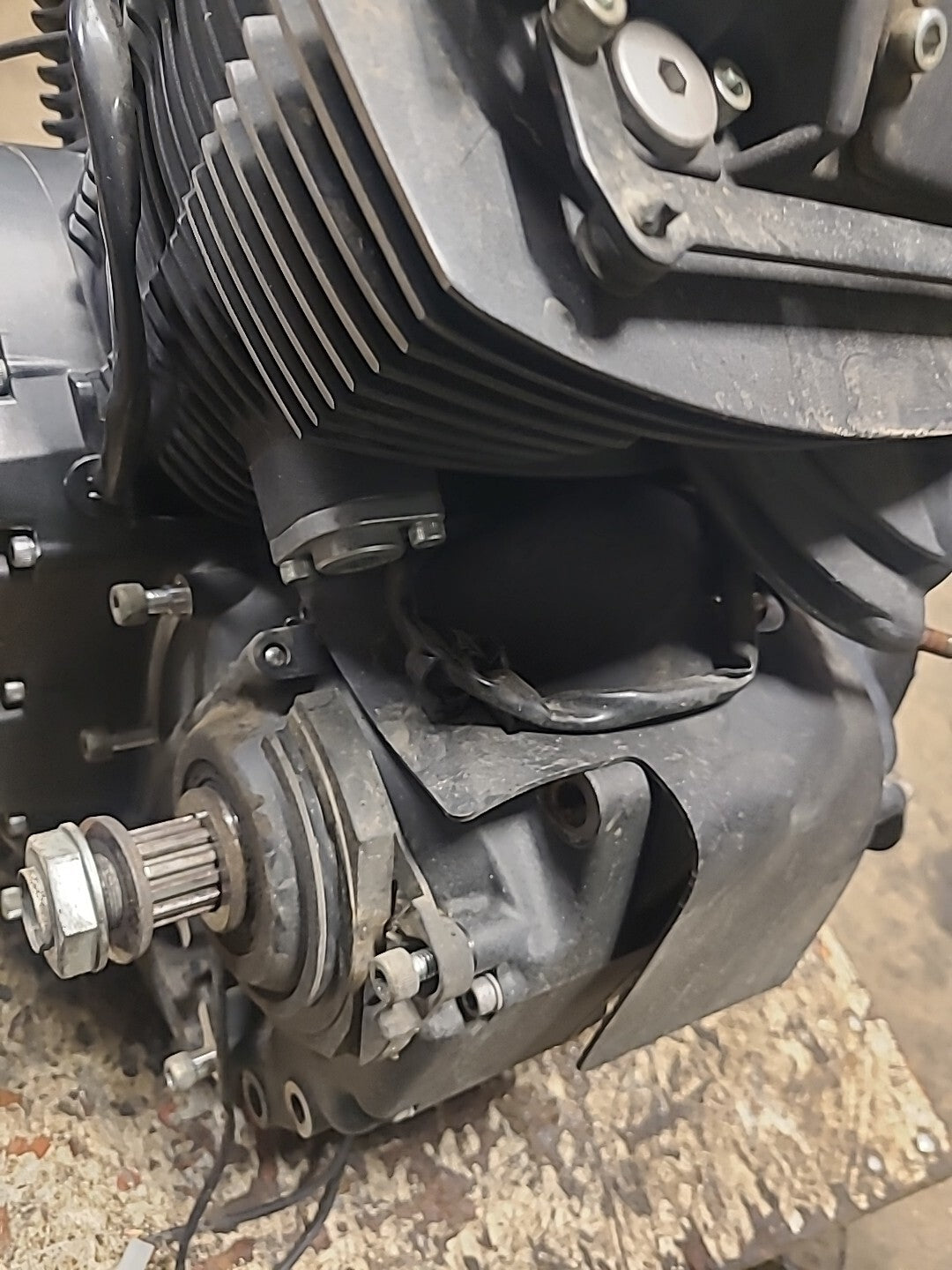 2007 Yamaha V Star 1300 XVS1300A ENGINE MOTOR BB78