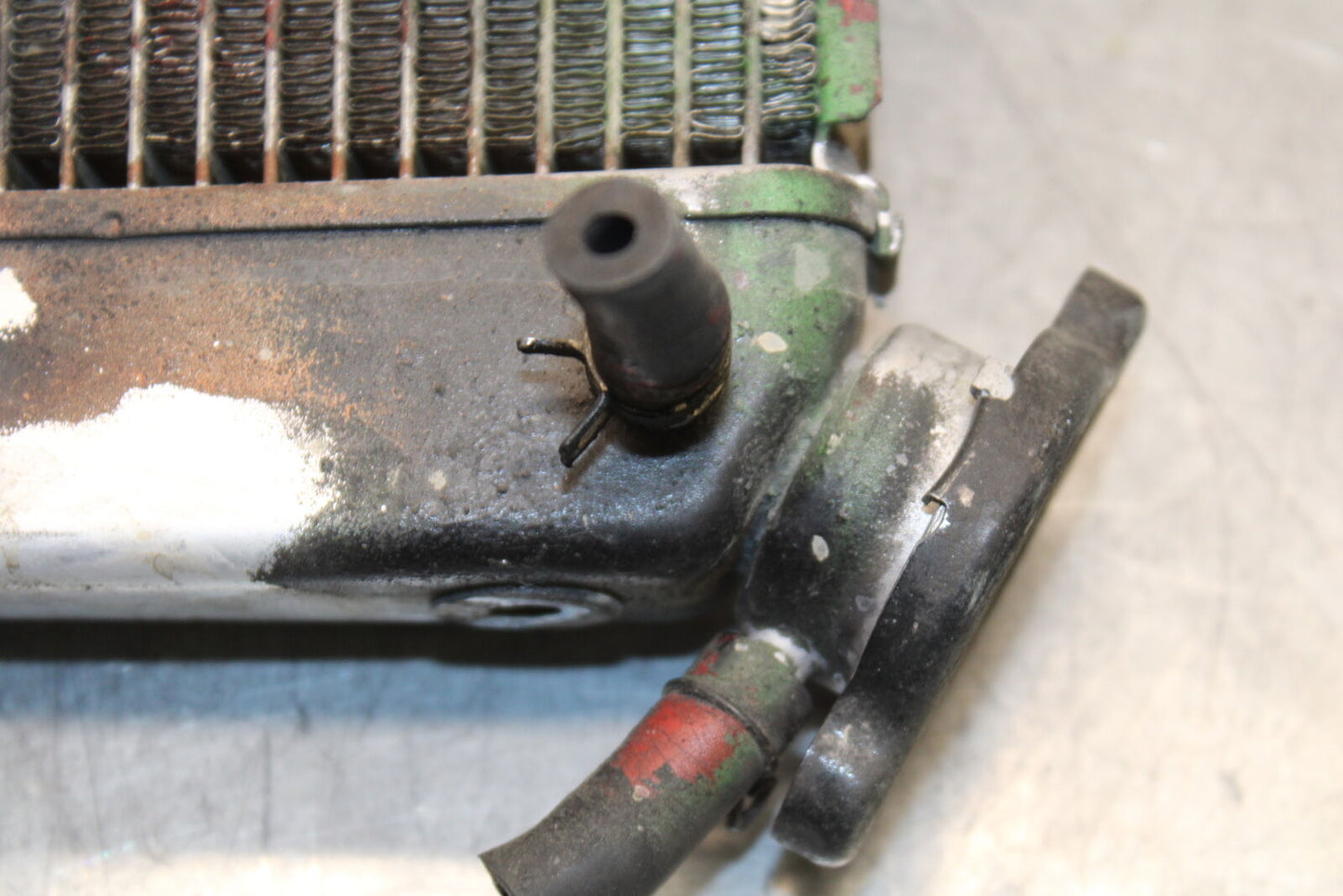 09-12 KAWASAKI NINJA ZX6R ZX600R ENGINE RADIATOR MOTOR COOLING RADIATER BB656