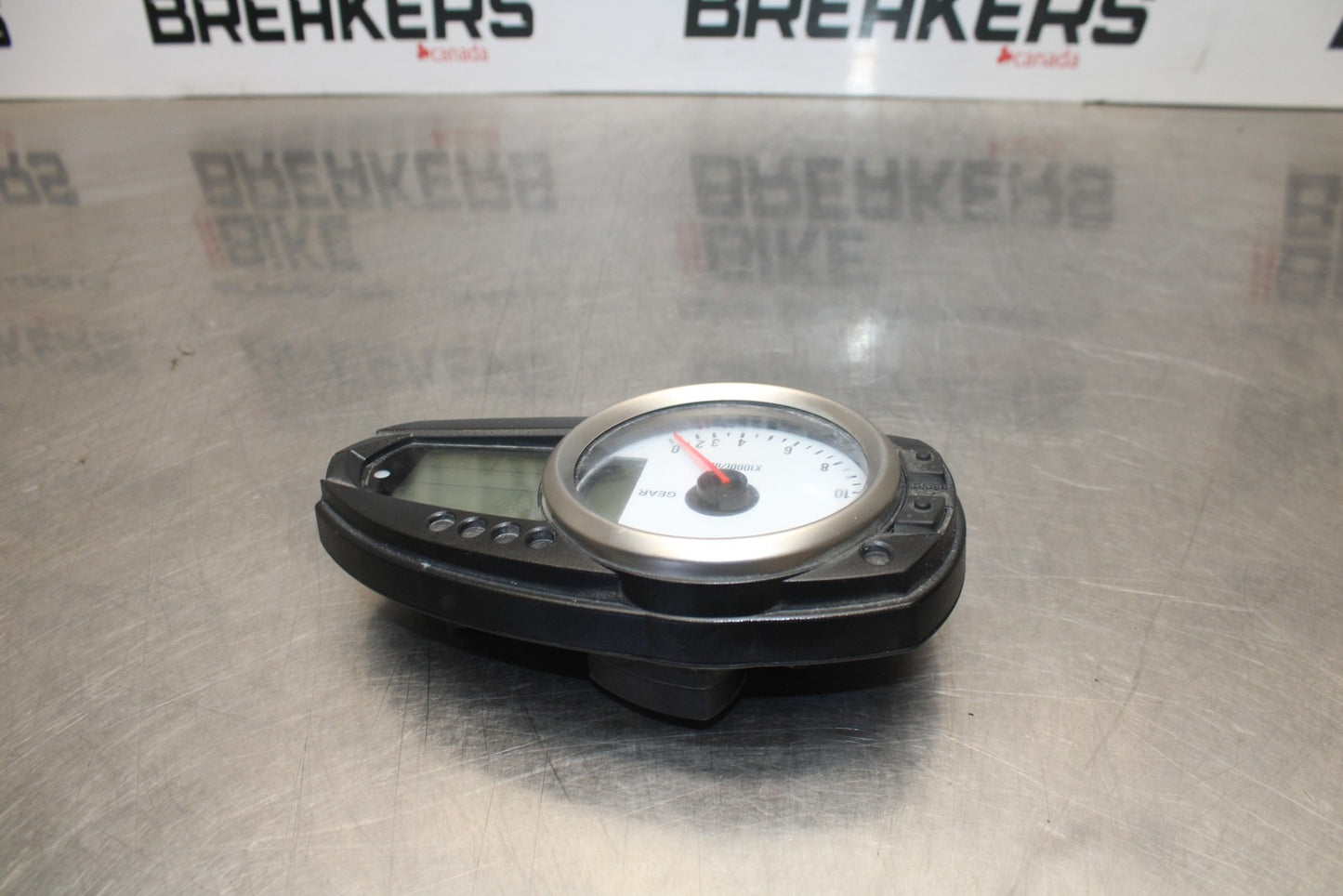 07-08 KAWASAKI NINJA ZX6R SPEEDO TACH GAUGES DISPLAY CLUSTER SPEEDOMETER BB203