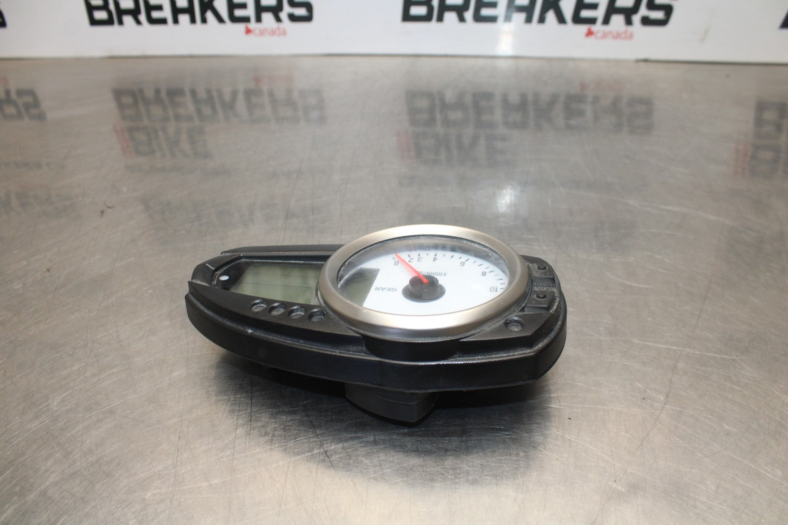 07-08 KAWASAKI NINJA ZX6R SPEEDO TACH GAUGES DISPLAY CLUSTER SPEEDOMETER BB203