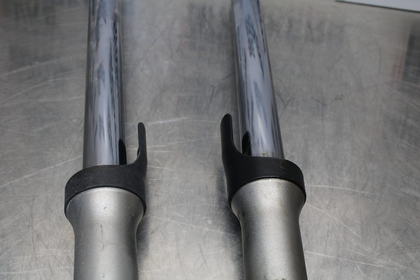 09-15 YAMAHA FZ6R FRONT FORKS SHOCK SUSPENSION SET PAIR BB161