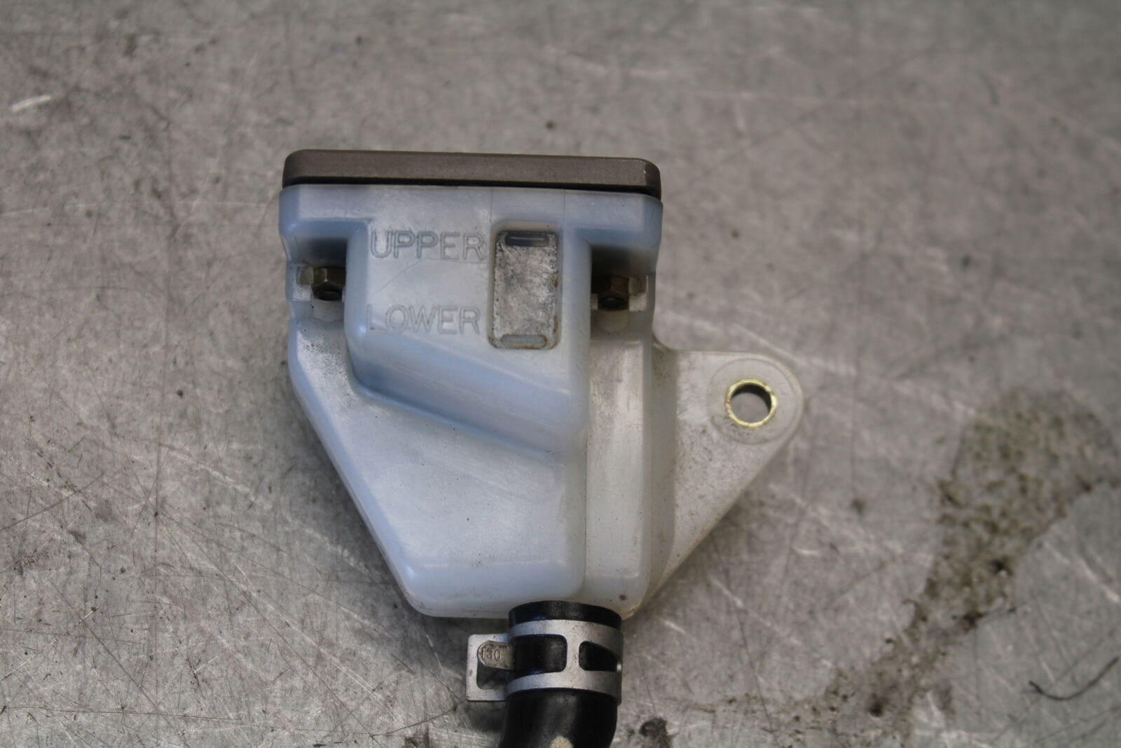 03-07 SUZUKI SV1000S REAR BACK BRAKE MASTER CYLINDER W RESERVOIR BB657
