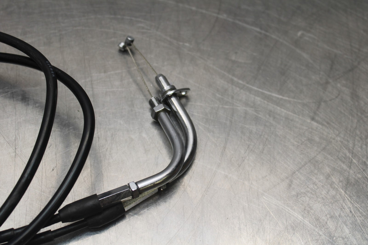 06 KAWASAKI VULCAN 900 THROTTLE CABLES LINES BB799