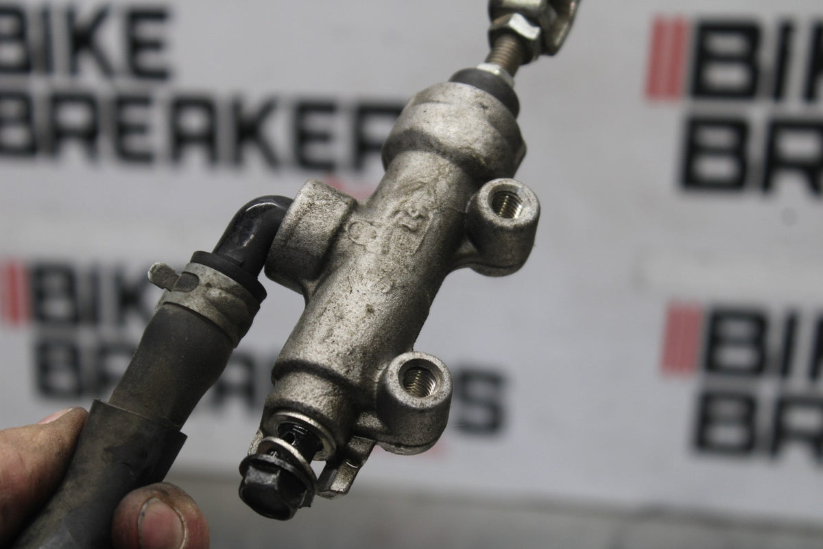 08-09 KAWASAKI NINJA ZX14R REAR BACK BRAKE MASTER CYLINDER W RESERVOIR BB932