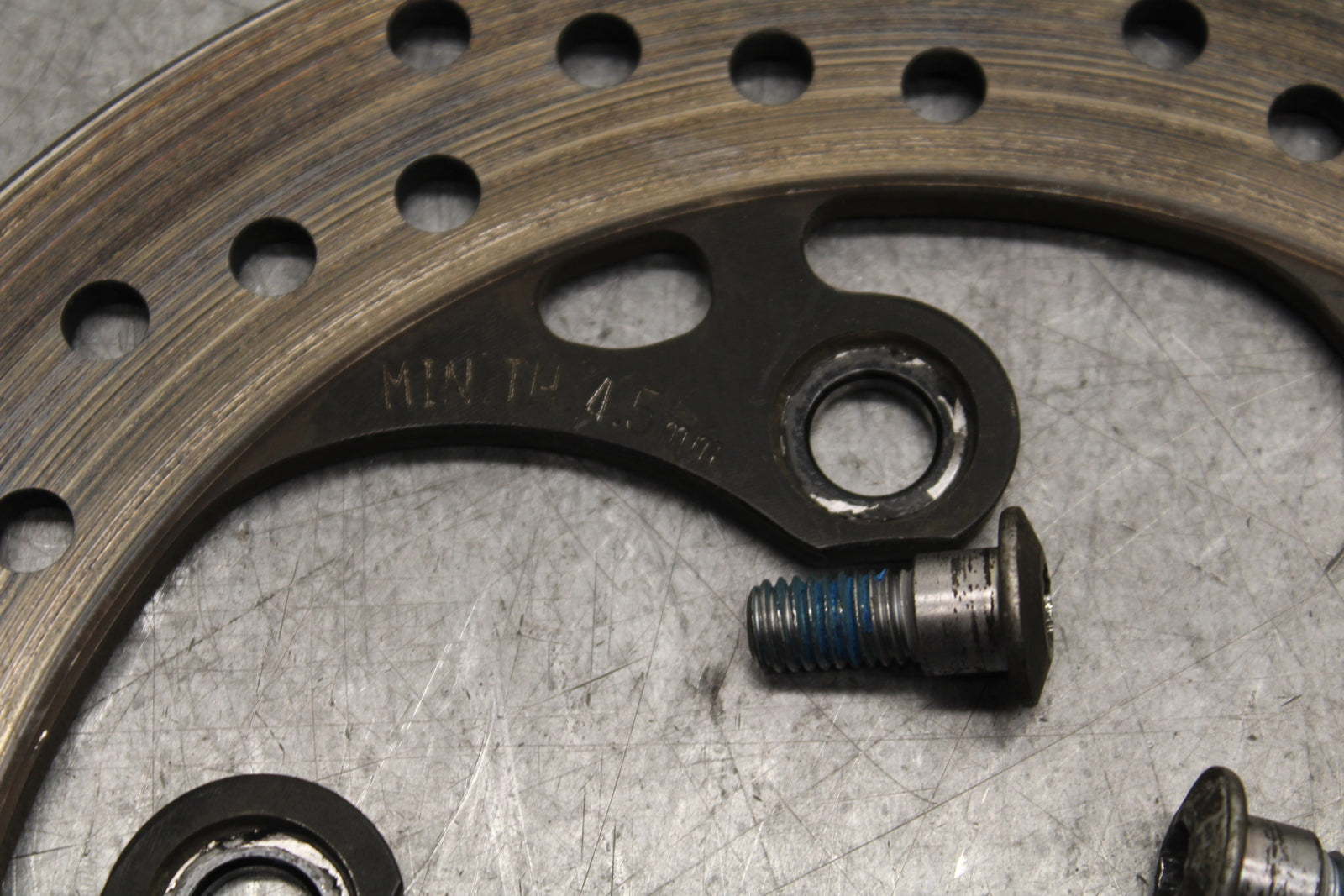 11-21 SUZUKI GSXR750 REAR ROTOR BACK BRAKE DISC 69211-18G00 BB630