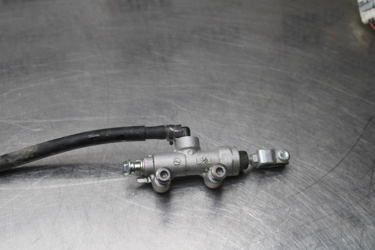 13 KAWASAKI NINJA 650 EX650F ABS REAR BRAKE MASTER CYLINDER W RESERVOIR  BB828