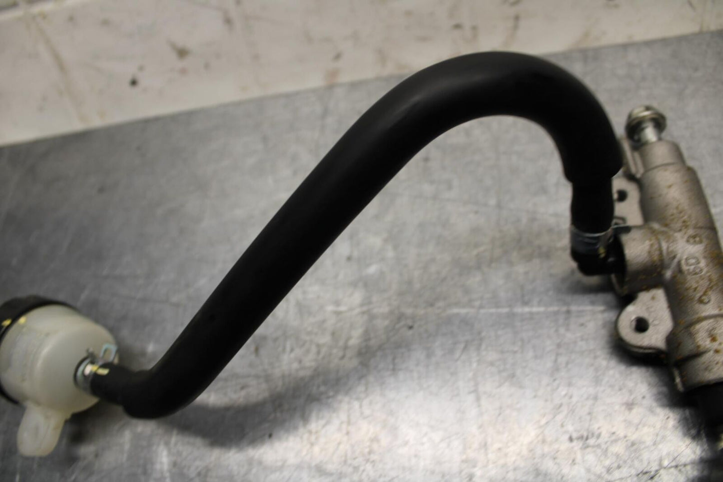 17-20 KAWASAKI Z125 PRO REAR BACK BRAKE MASTER CYLINDER W RESERVOIR BB74