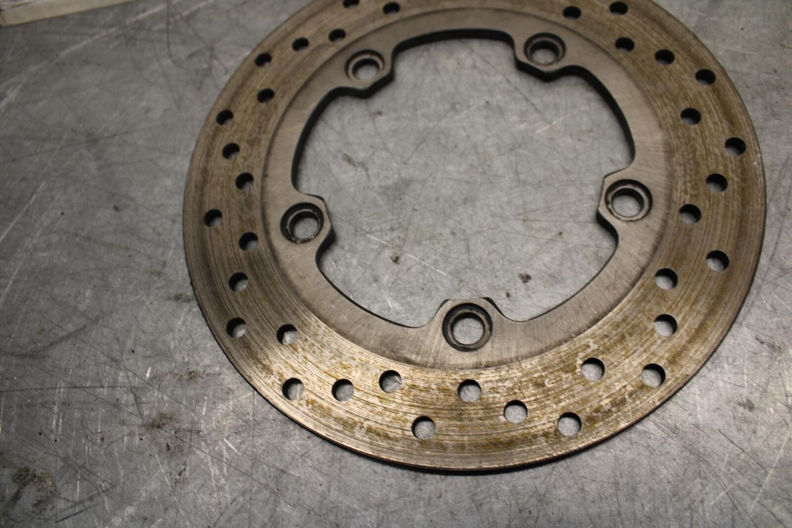 2007 Yamaha YZF R1 REAR ROTOR BACK BRAKE DISC 5SL-2582W-00-00 BB523