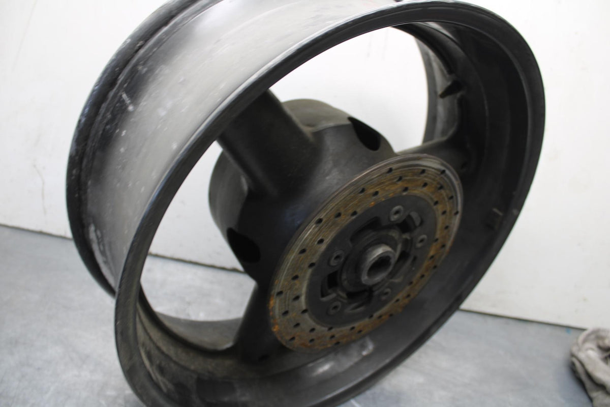 97 SUZUKI GSXR750 REAR WHEEL AND ROTOR BACK BRAKE DISC BB636