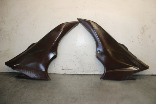 13-15 HONDA CBR500R RIGHT LEFT SIDE SEAT PANELS TRIMS COWLS FAIRINGS COVER BB704