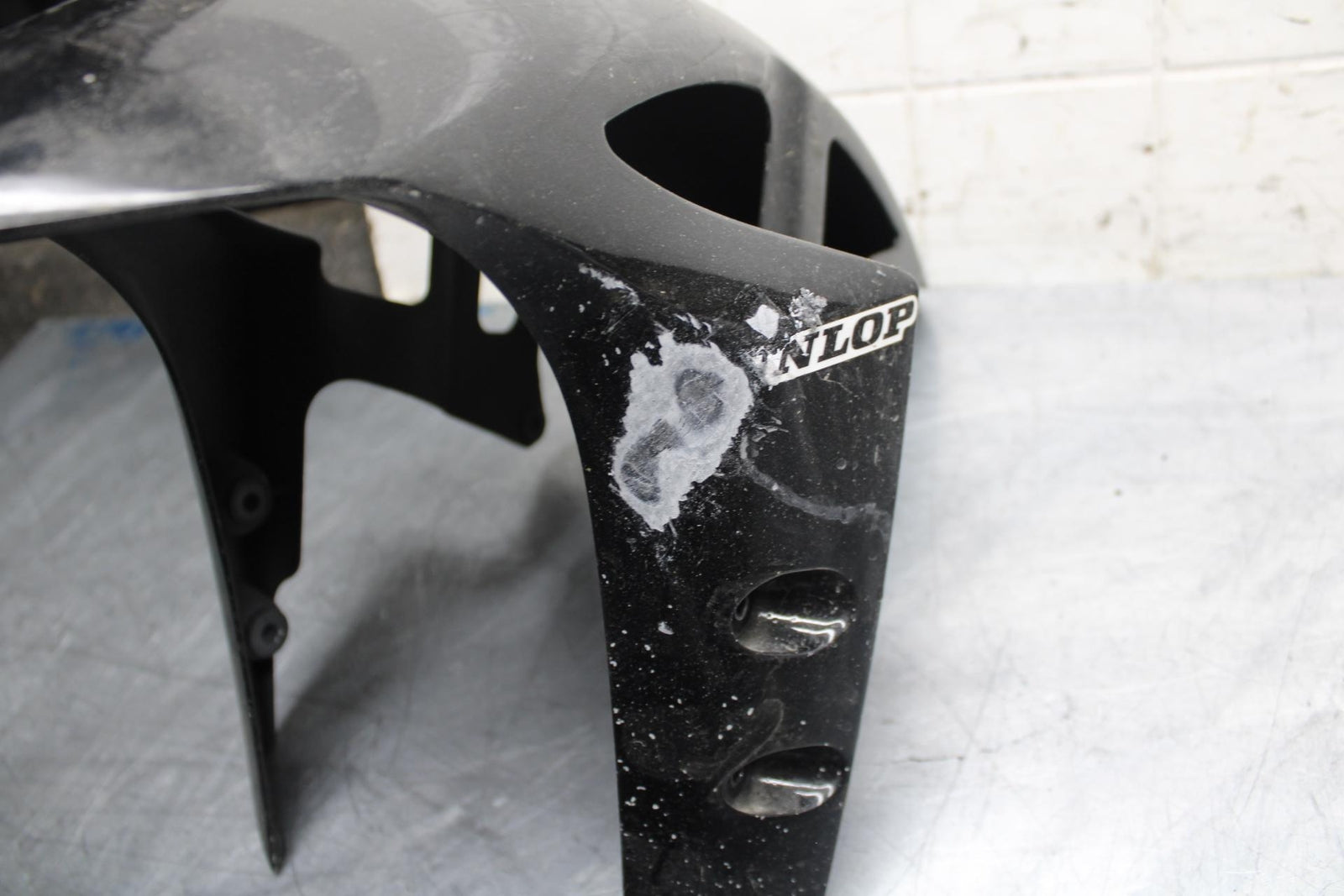 09-14 YAMAHA YZF R1 AFTERMARKET FRONT WHEEL FENDER COWL FAIRING BB471