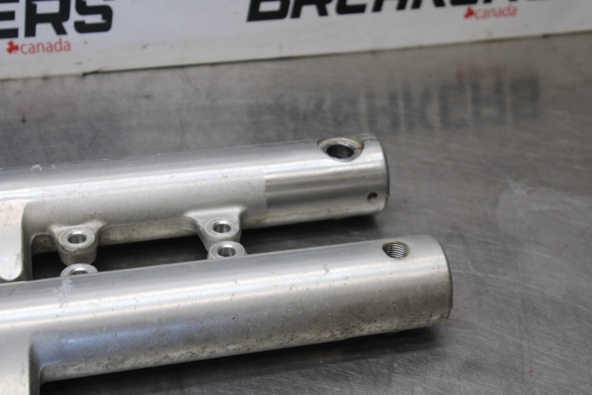 08 YAMAHA V STAR 1100 XVS1100AW CLASSIC FRONT FORKS SHOCK SUSPENSION SET BB916