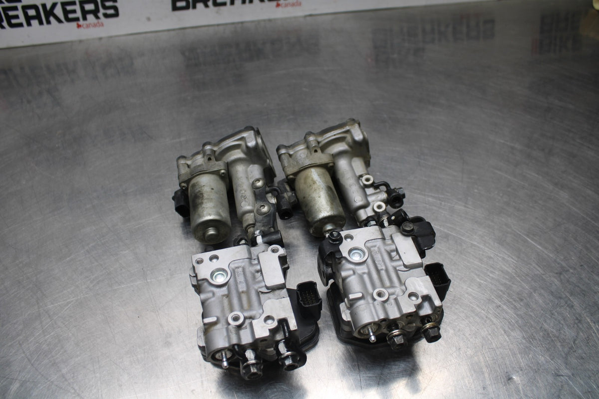 07-12 HONDA CBR600RR FRONT REAR ABS PUMP UNIT MODULE SET PAIR BB812