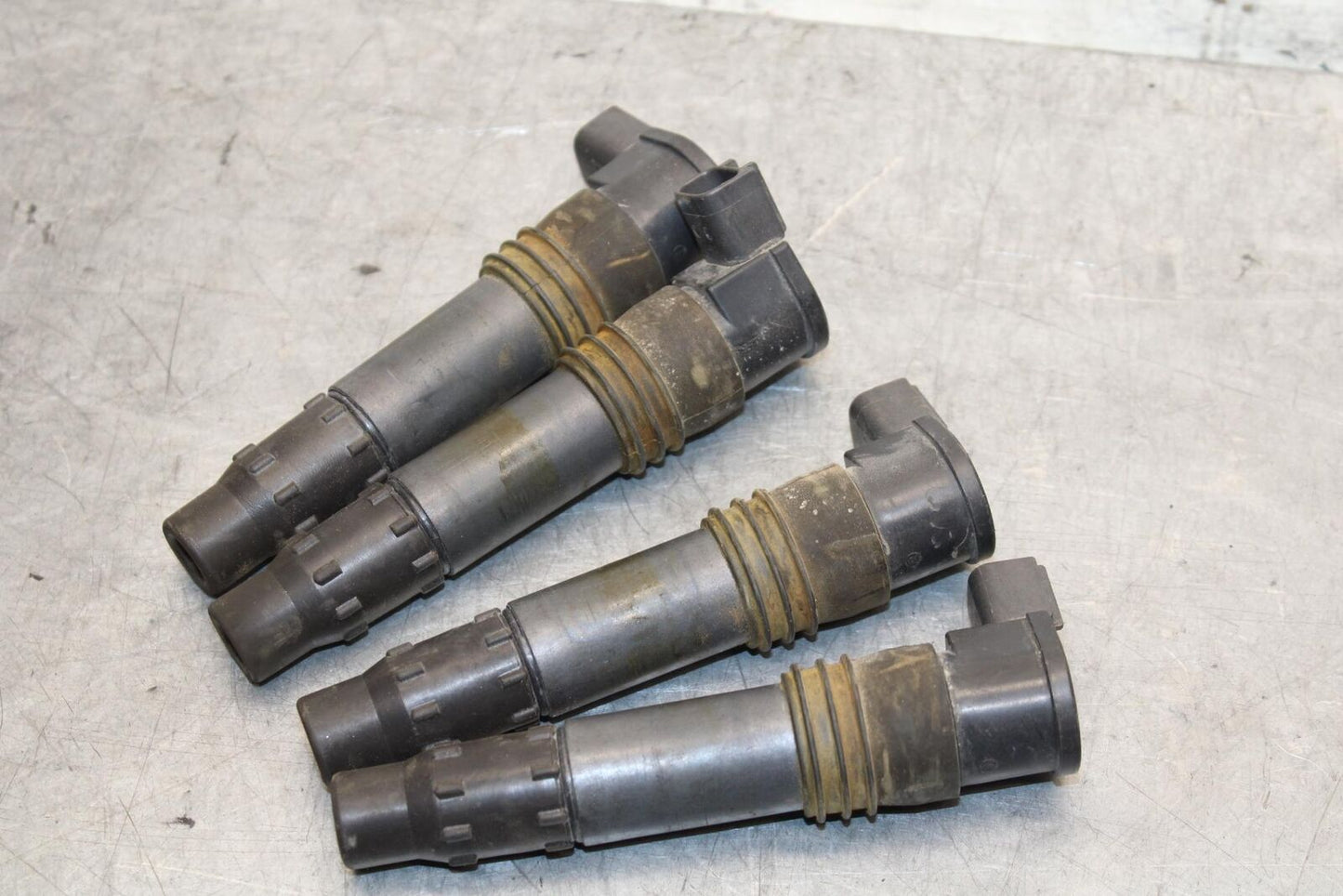 2001 Suzuki GSXR600 IGNITION COIL SPARK PLUG CAPS 33410-35F00 33410-35F10 BB59