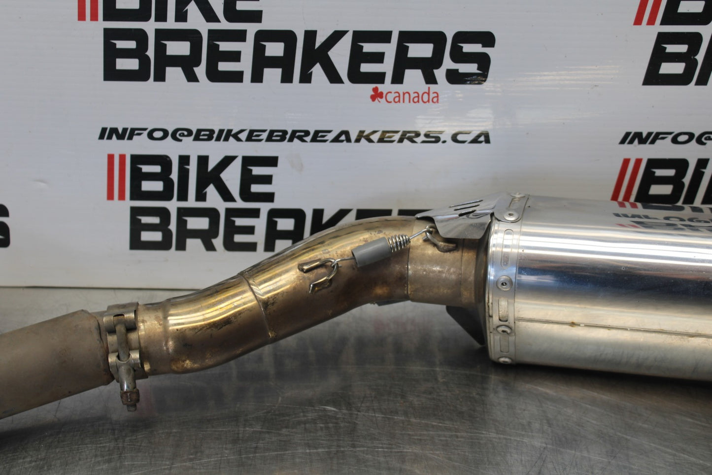 08-10 SUZUKI GSXR 600 YOSHIMURA EXHAUST PIPE MUFFLER SLIP ON CAN SILENCER BB202