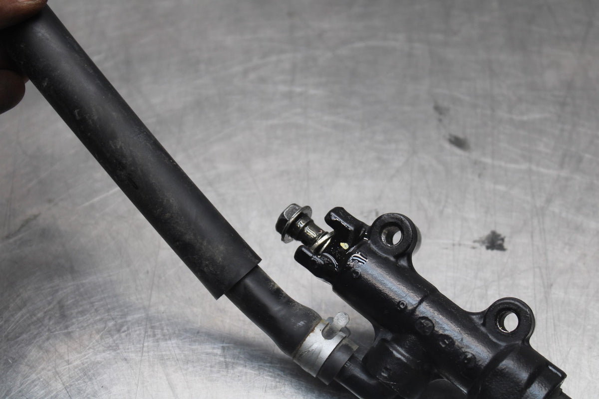 08-12 KAWASAKI NINJA 250R EX250J REAR BRAKE MASTER CYLINDER W RESERVOIR BB784