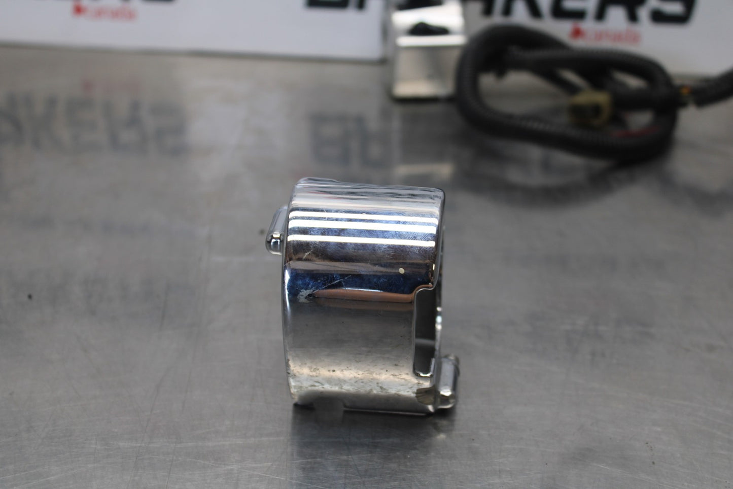 03-08 KAWASAKI VULCAN 1600 LEFT CLIP ON HANDLE HORN SIGNALS SWITCH BB196