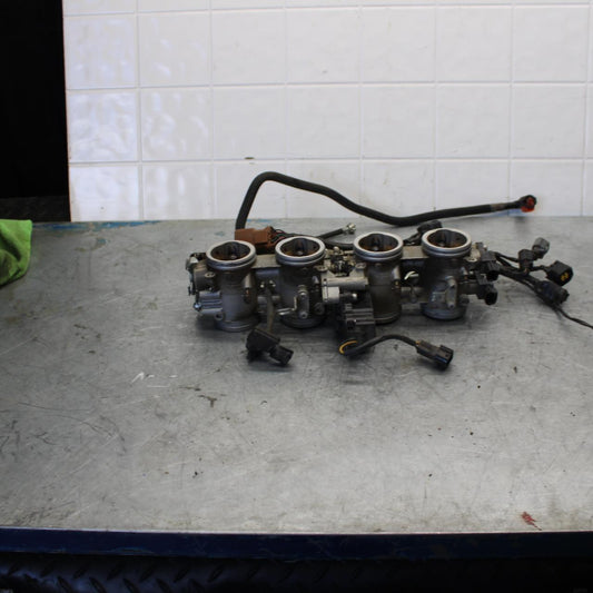 06-07 KAWASAKI NINJA ZX14R MAIN FUEL INJECTORS / THROTTLE BODIES bb433