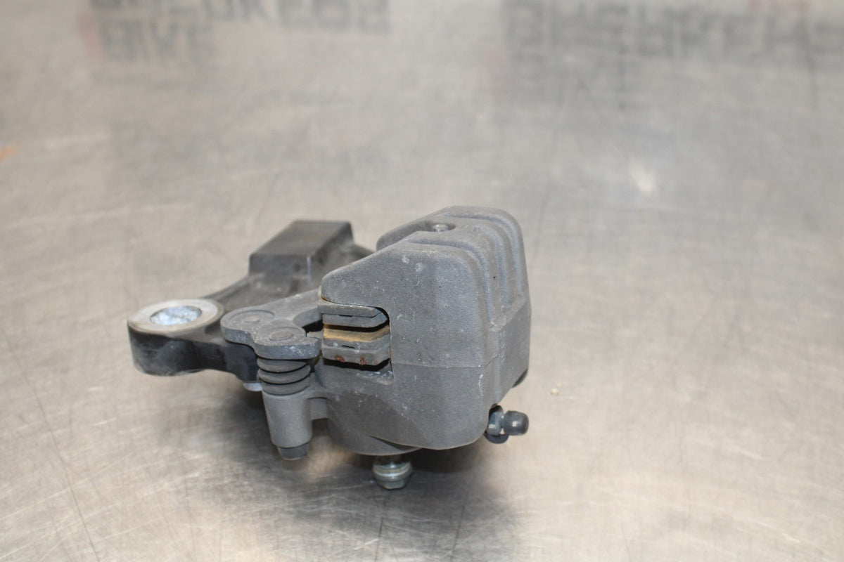 07 KAWASAKI NINJA 650 EX650 REAR BACK BRAKE CALIPER W MOUNT BRACKET BB844