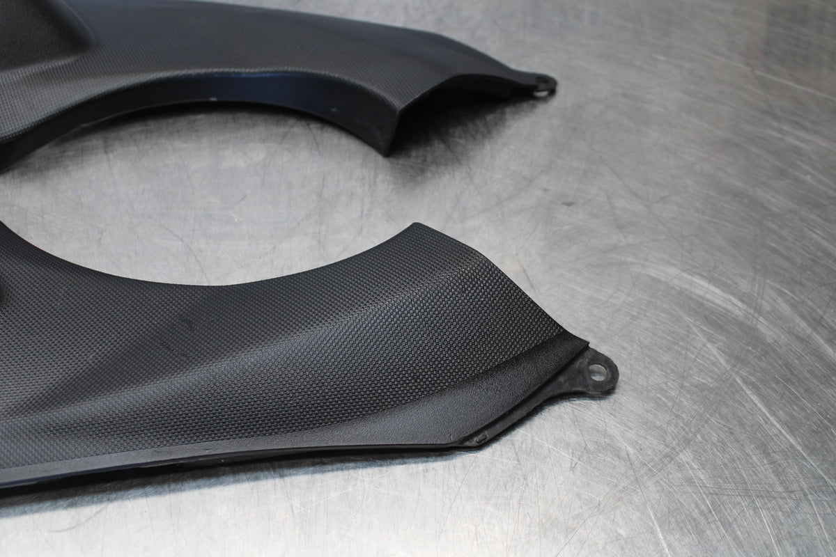 2007 Kawasaki Ninja ZX6R ZX600P RIGHT LEFT FRONT DUCT COVERS PANELS COWLS BB175