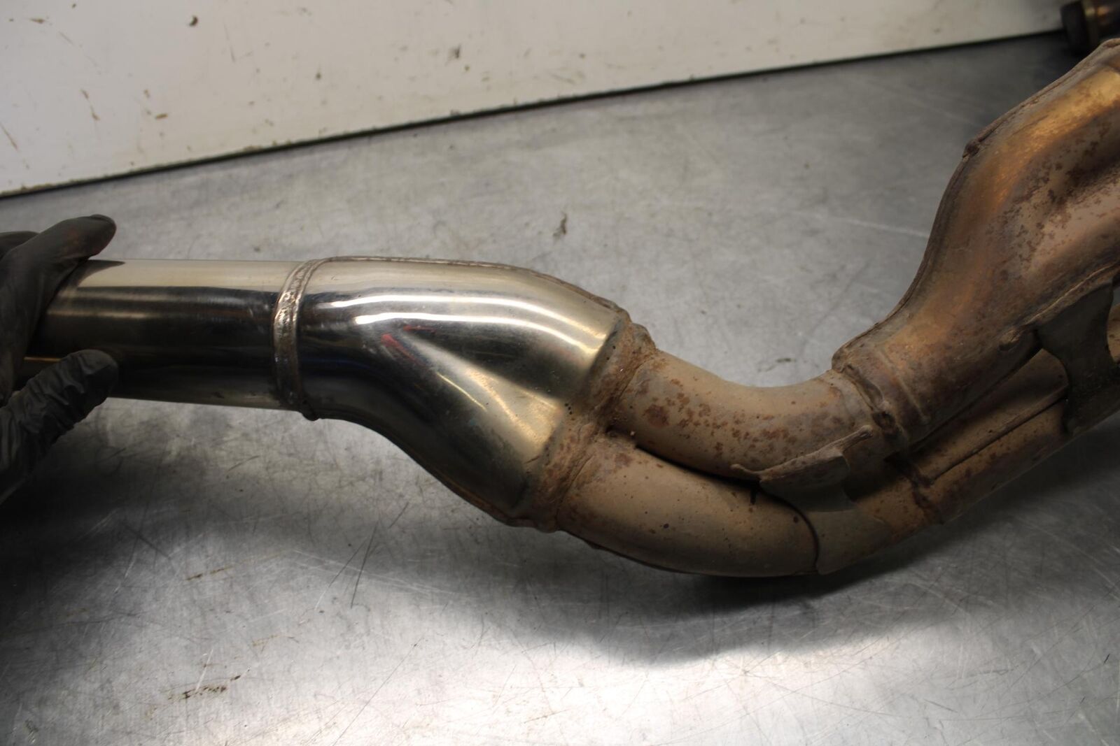 1995 Suzuki RF600R EXHAUST HEADER PIPES MANIFOLD BB615