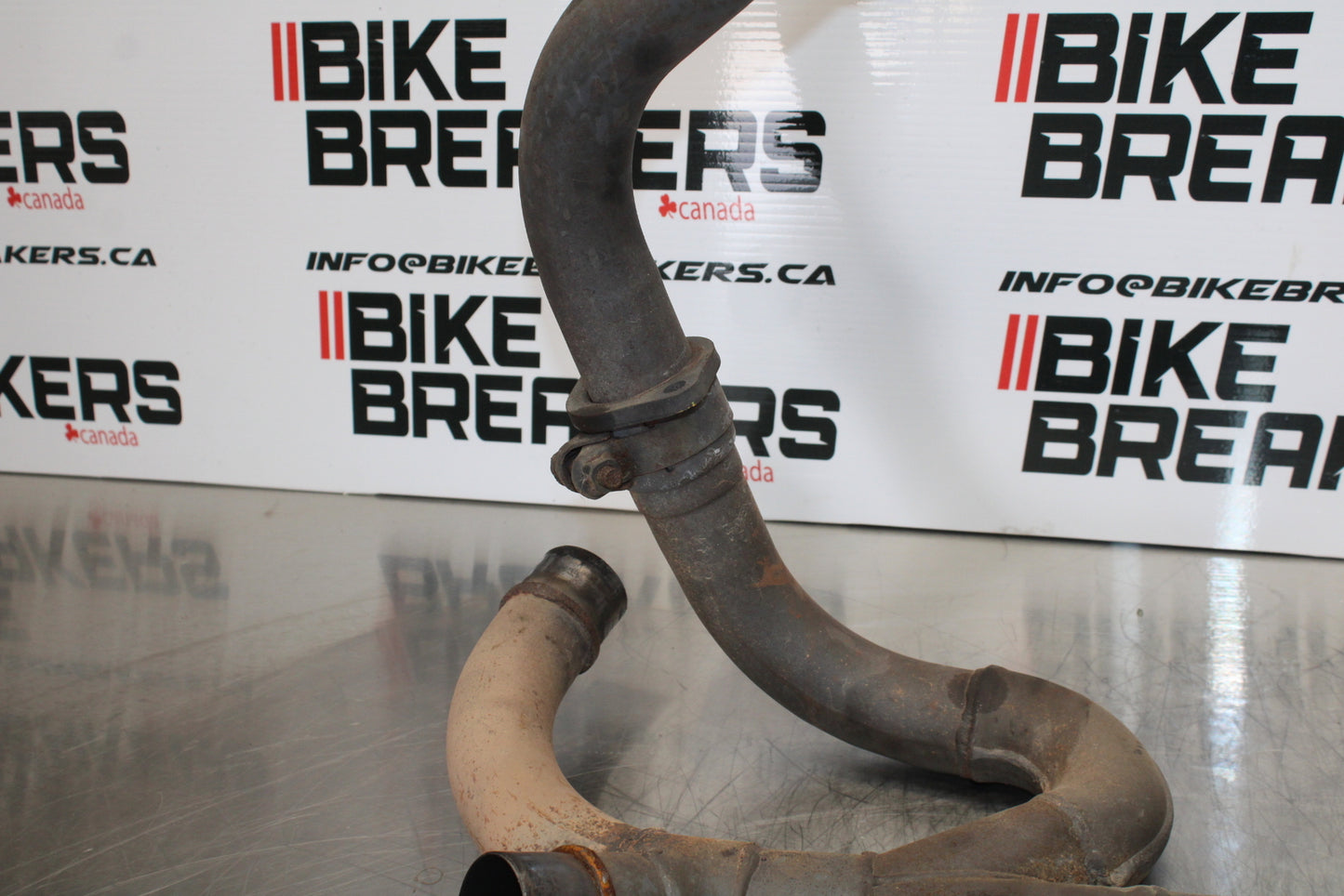 98-05 HONDA SUPER HAWK 1000 VTR1000F EXHAUST HEADER PIPES MANIFOLD BB152