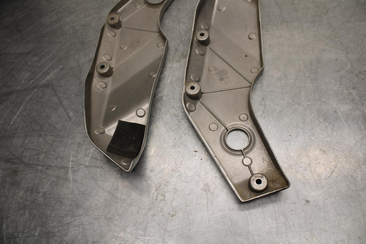 03-06 KAWASAKI Z1000 RIGHT LEFT FRAME MID SIDE COVERS COWLS PANELS TRIM BB487