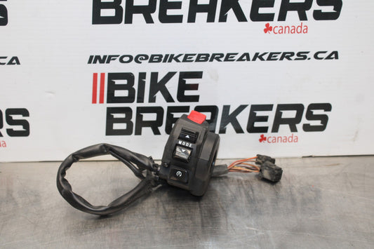 08-10 SUZUKI GSXR 600 LEFT CLIP ON HANDLE HORN SIGNALS SWITCH SWITCHES BB202