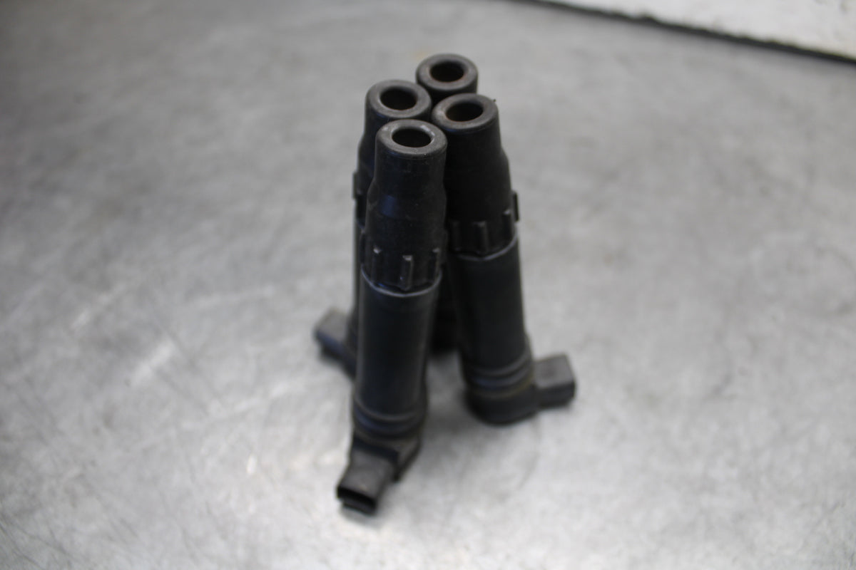 07-12 HONDA CBR600RR IGNITION COILS COIL SPARK PLUG CAPS 30700-MEE-641 BB672