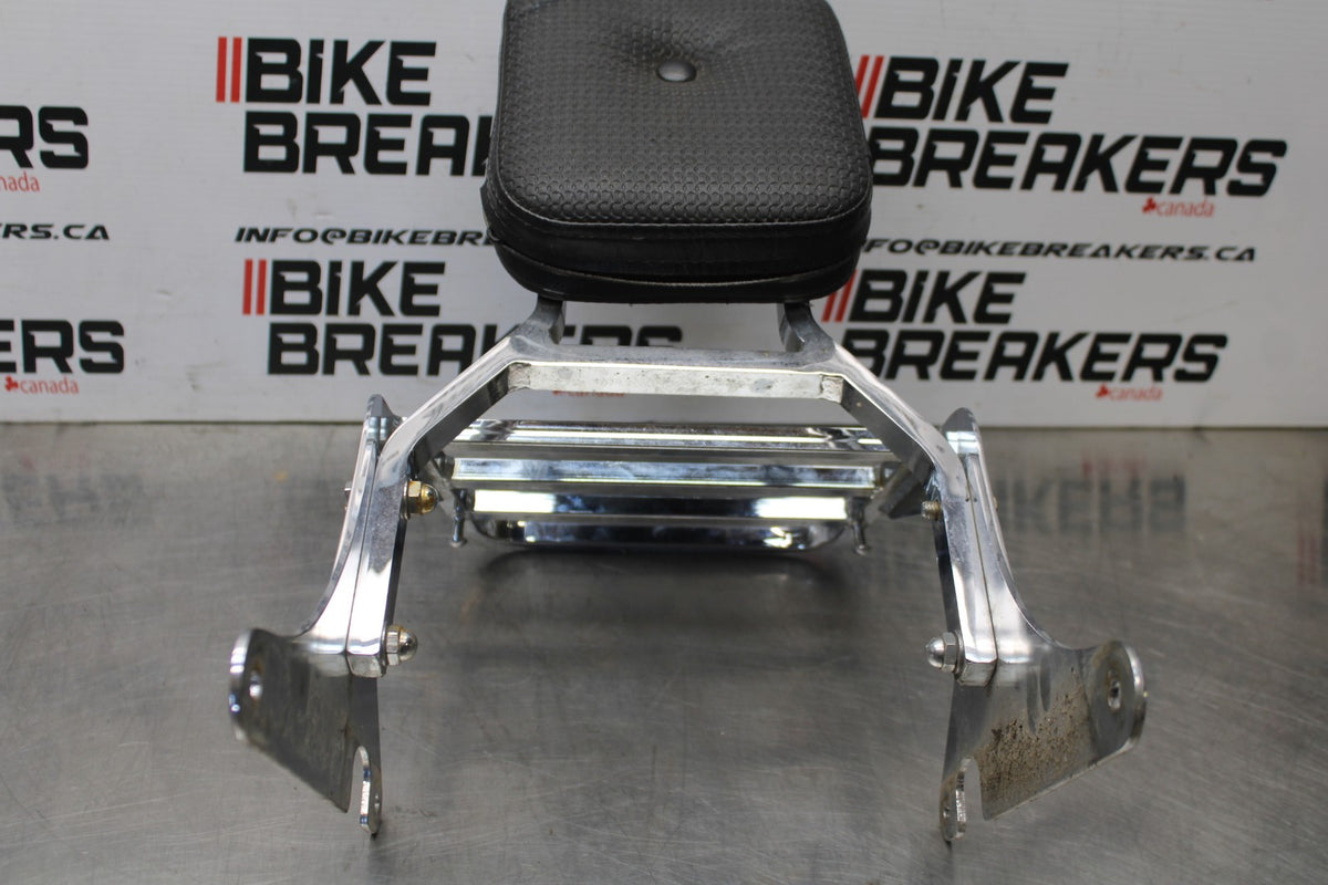 02 KAWASAKI VULCAN 800 VN800B CLASSIC BACK REST SISSY BAR BB862