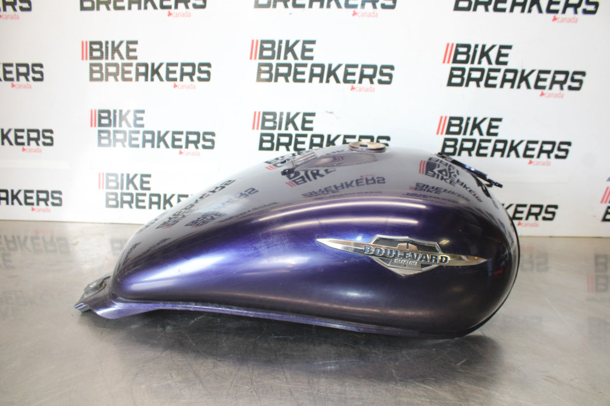 07 SUZUKI BOULEVARD M50 GAS TANK FUEL PETROL RESERVOIR BB897