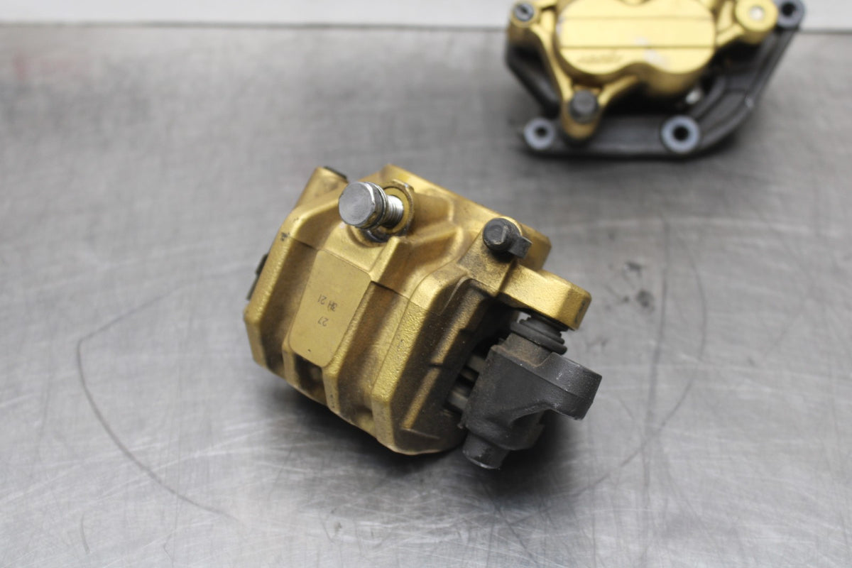 14 TRIUMPH STREET TRIPLE ABS RIGHT LEFT FRONT BRAKE CALIPER SET PAIR BB808