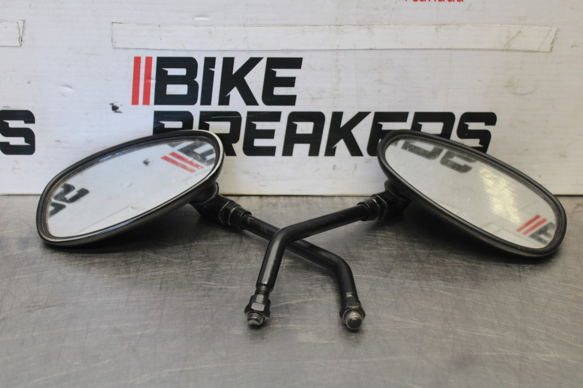19 BMW F750GS REAR VIEW MIRROR SET PAIR MIRRORS BB938