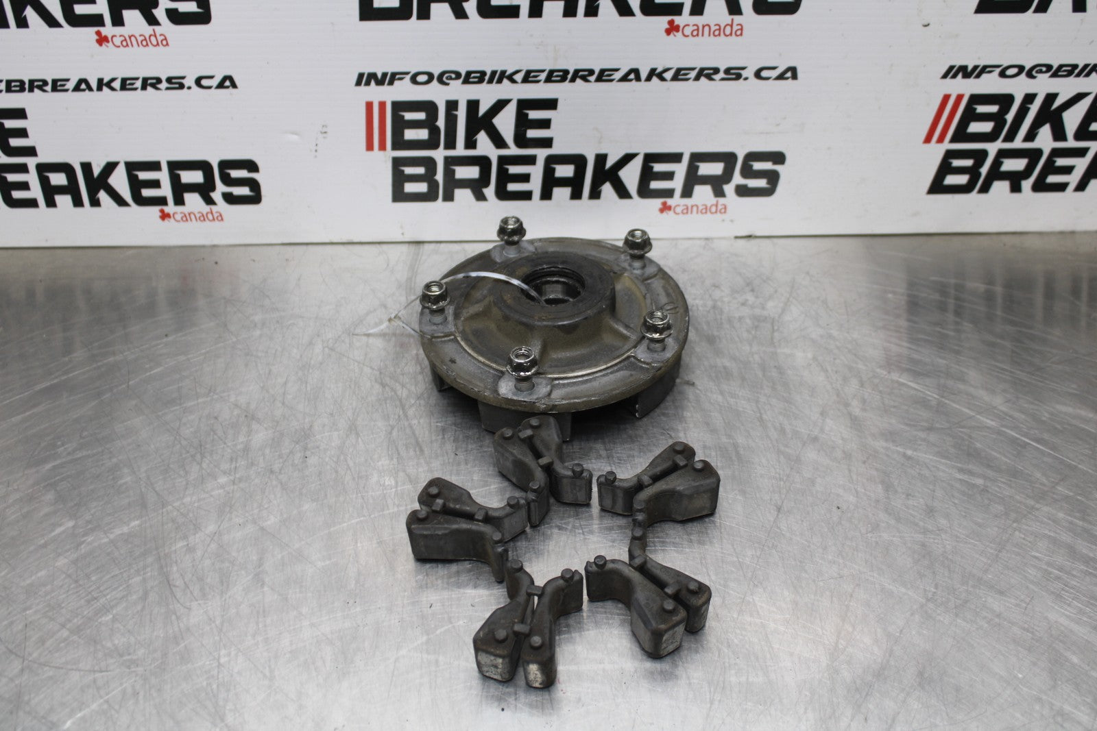 06-07 SUZUKI GSXR 600 REAR HUB & SHOCK DAMPERS CUSH ABSORBERS BB178