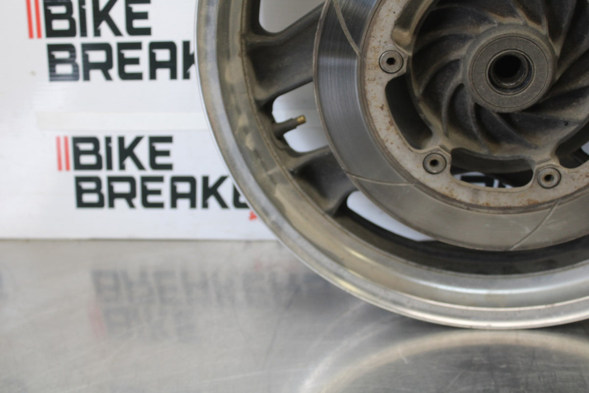 84 HONDA INTERCEPTOR 1000 VF1000F REAR WHEEL BACK RIM & ROTOR BB878